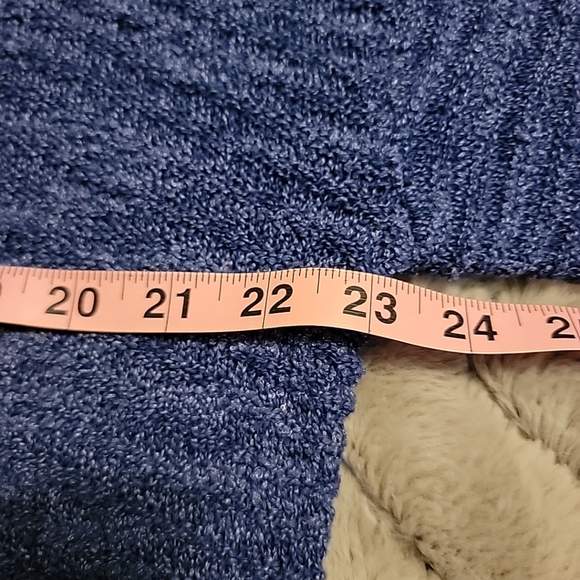 Calvin Klein Womens Blue V Neck Sweater Size XXL - Picture 7 of 9